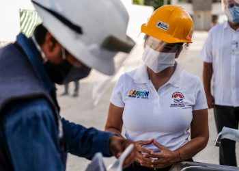 Constata gobierno de Benito Juárez protocolos de higiene en construcciones