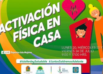 Ponen en marcha programa de «Activación Física en Casa» vía online
