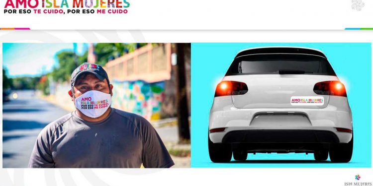 Presenta Juan Carrillo y empresarios Campaña de Concientización «Amo Isla Mujeres»
