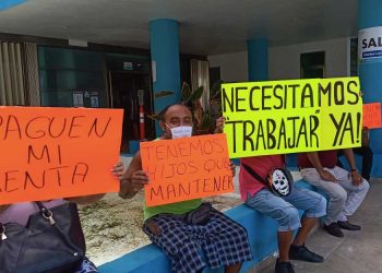 Comerciantes de Chetumal se manifiestan! dicen no aguantar más