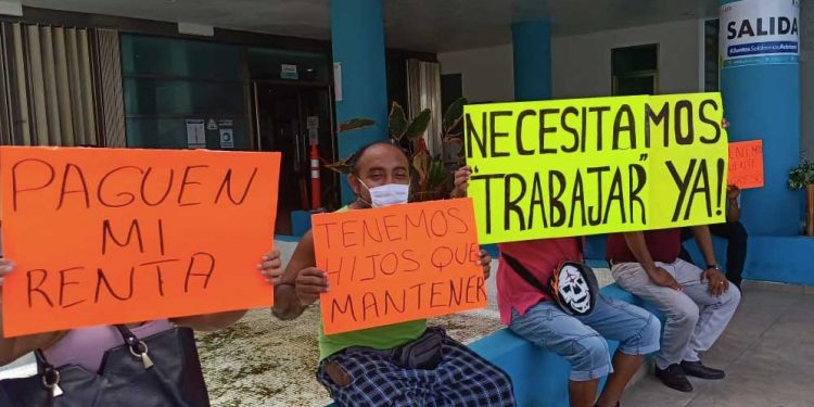 Comerciantes de Chetumal se manifiestan! dicen no aguantar más