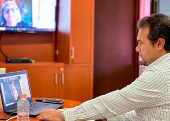 Participa Pedro Joaquín en reunión virtual entre agrupación de municipios y la Secretaría de Economía