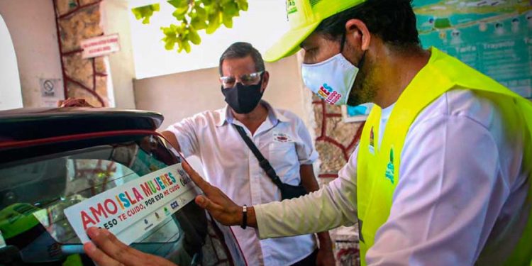 Arranca campaña de concientización «Amo Isla Mujeres, por eso me cuido»