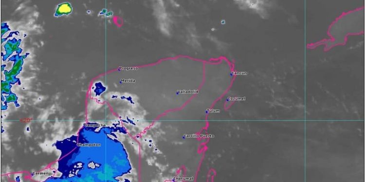 Así el clima hoy en Quintana Roo