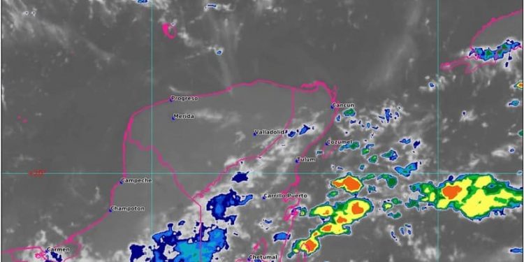 Así estará el clima hoy en Quintana Roo