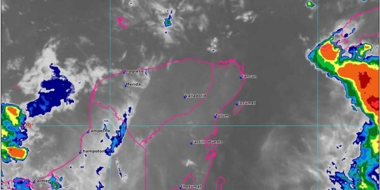 Así estará el clima hoy en Quintana Roo