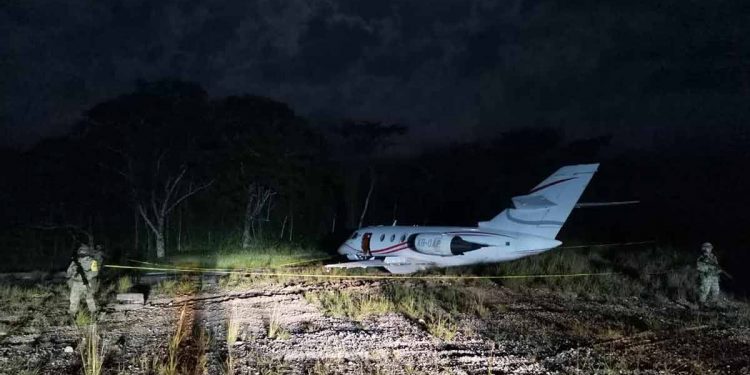 Aseguran avioneta con 369 mdp en cocaína en Chiapas