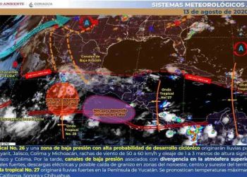 Así estará el clima hoy en Quintana Roo