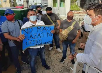 Se compromete Gustavo Miranda atender reclamo de fiscales una vez asumiendo la Jugocopo