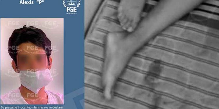Captura la FGE a Alexis “P” imputado por el delito de feminicidio en Cancún