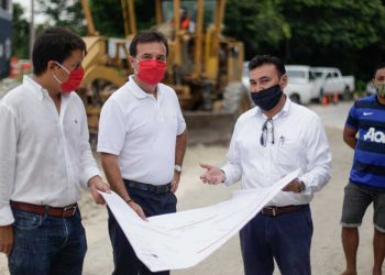 Reactiva gobierno de Pedro Joaquín la obra pública en Cozumel
