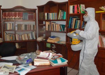 Refuerzan en Isla Mujeres acciones de Sanitización en dependencias y espacios públicos