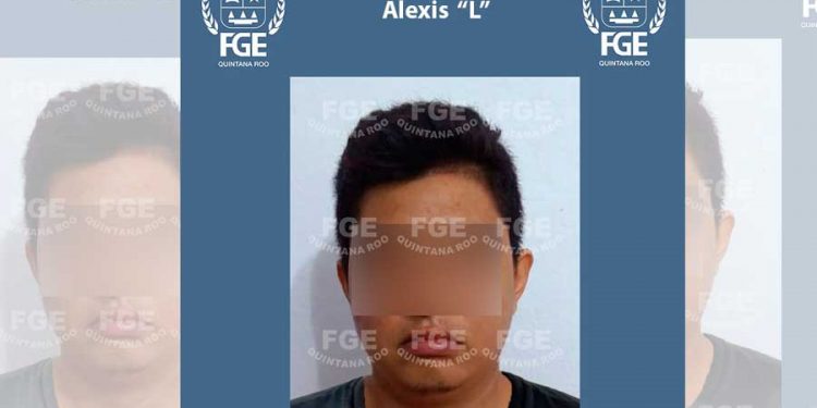 Detienen al Alexis “L”, uno de los probables participantes en el homicidio de un policía en Cancún