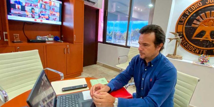 Pedro Joaquín se declara listo ante el paso de la Depresión Tropical “Catorce” por Cozumel