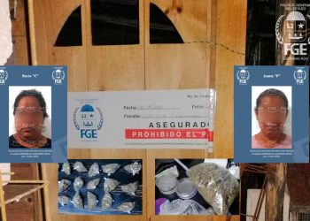 Dos mujeres detenidas por narcomenudeo y drogas resultado del cateo en Chetumal