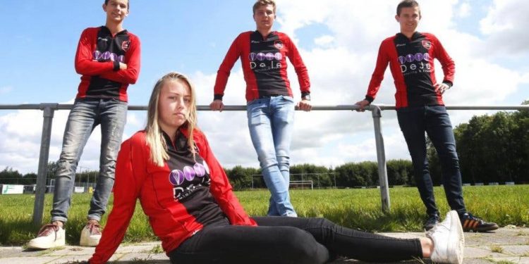 Ellen Fokkema; la primera jugadora de futbol que participará en un equipo masculino