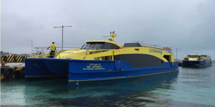 Cruces hacia Isla Mujeres no están suspendidos por la Tormenta