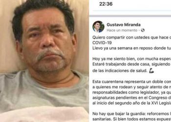 Ya son dos diputados de Quintana Roo que dan positivo a Covid-19