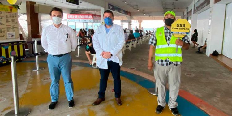Anuncia Pedro Joaquín el retiro del personal de Cozumel del muelle Navega de Playa del Carmen