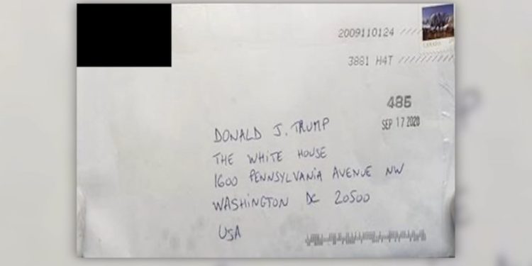 Arrestan a mujer que envió carta con ricina a Donald Trump