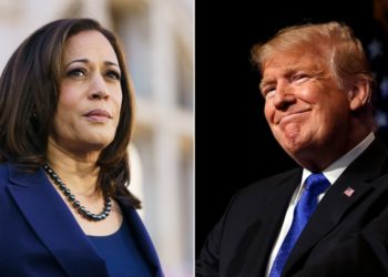 Donald Trump bombardea con una serie de ataques a Kamala Harris