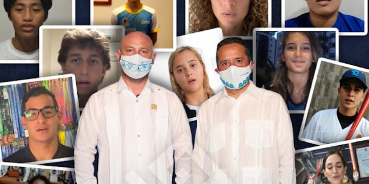 Atletas respaldan el cuarto informe del gobernador CJ