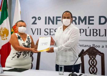 Juan Carrillo presenta su segundo informe de actividades