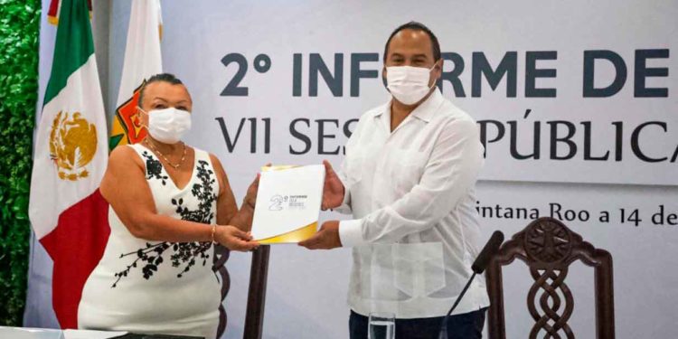 Juan Carrillo presenta su segundo informe de actividades