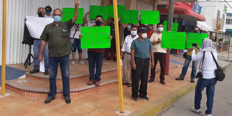 Morenos en Chetumal piden ‘Piso Parejo’ y un proceso transparente