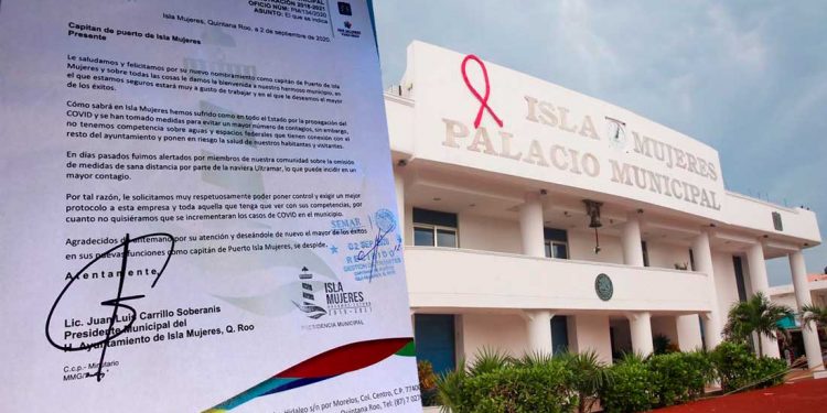 Juan Carrillo envía un segundo exhorto a la capitanía de puerto de Isla Mujeres