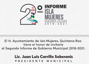 Ya hay fecha para el segundo informe de Gobierno de Juan Carrillo