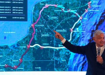 No hay manera de detener al Tren Maya: AMLO