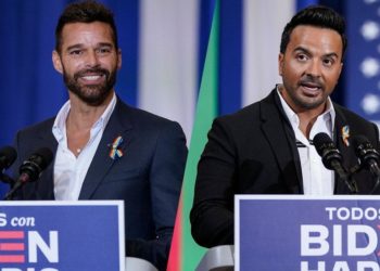 Eva Longoria, Ricky Martin y Luis Fonsi, los latinos unidos por Joe Biden
