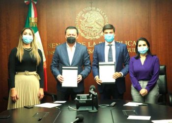 Firma Congreso acuerdo de colaboración con Instituto Belisario Domínguez del Senado de la República