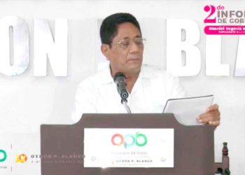 Atropellado informe de Gobierno de Othoniel Segovia en Chetumal
