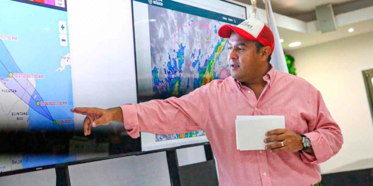 En Isla Mujeres ya están preparados para recibir a ZETA