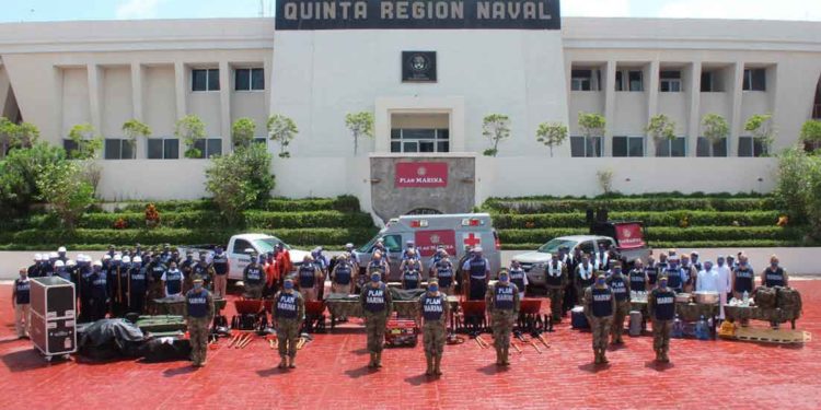 La SEMAR implementa el Plan Marina en su Fase en Prevención en la Península de Yucatán