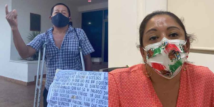 Ex policía reclama pagos atrasados; Ayuntamiento asegura que eso le corresponde al ISSSTE