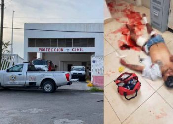 Balean a trabajador de Protección Civil en Isla Mujeres