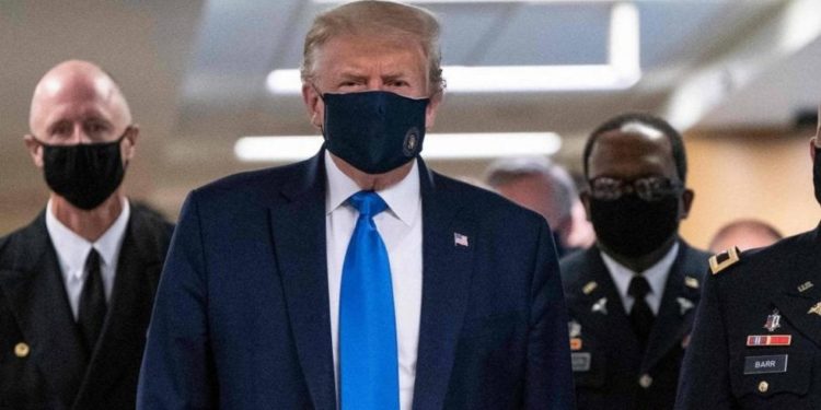 Confirma Trump que dio a positivo a COVID-19