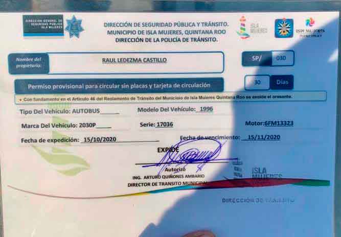 Transportistas tramitan permisos provisionales para intentar volver a  operar en Playa Mujeres – TVQROO