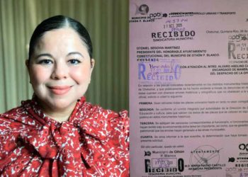 Regidora pide el retiro inmediato de las placas en monumentos históricos en Chetumal