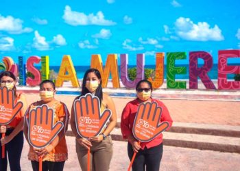 Conmemoran en Isla Mujeres el Día Internacional de la Eliminación de la Violencia contra la Mujer