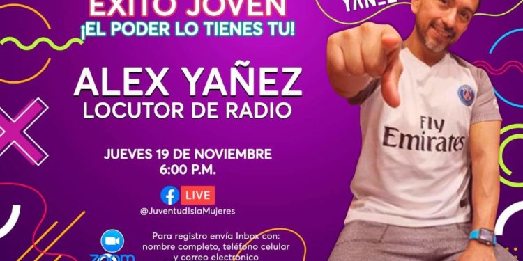 Invitan a Videoconferencia «Éxito Joven» El poder lo tienes tú