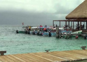 Cierran el puerto a la navegación menor y mayor en Isla Mujeres