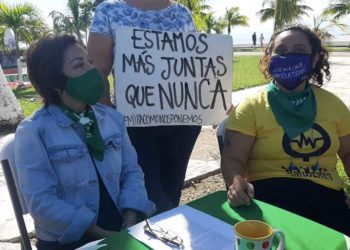 Las instalaciones del Congreso del Estado no serán liberadas por la Red Feminista Quintanarroense