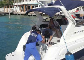 Mujer con heridas de propela en Isla Mujeres fue trasladada a Cancún
