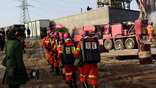 Trágico final en rescate de mineros en China: mueren 9 de últimos 10