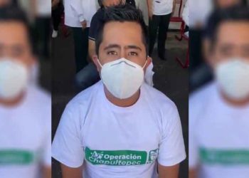 Enfermero de Chetumal es el primero en recibir la vacuna contra el Covid-19 en Quintana Roo