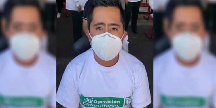 Enfermero de Chetumal es el primero en recibir la vacuna contra el Covid-19 en Quintana Roo